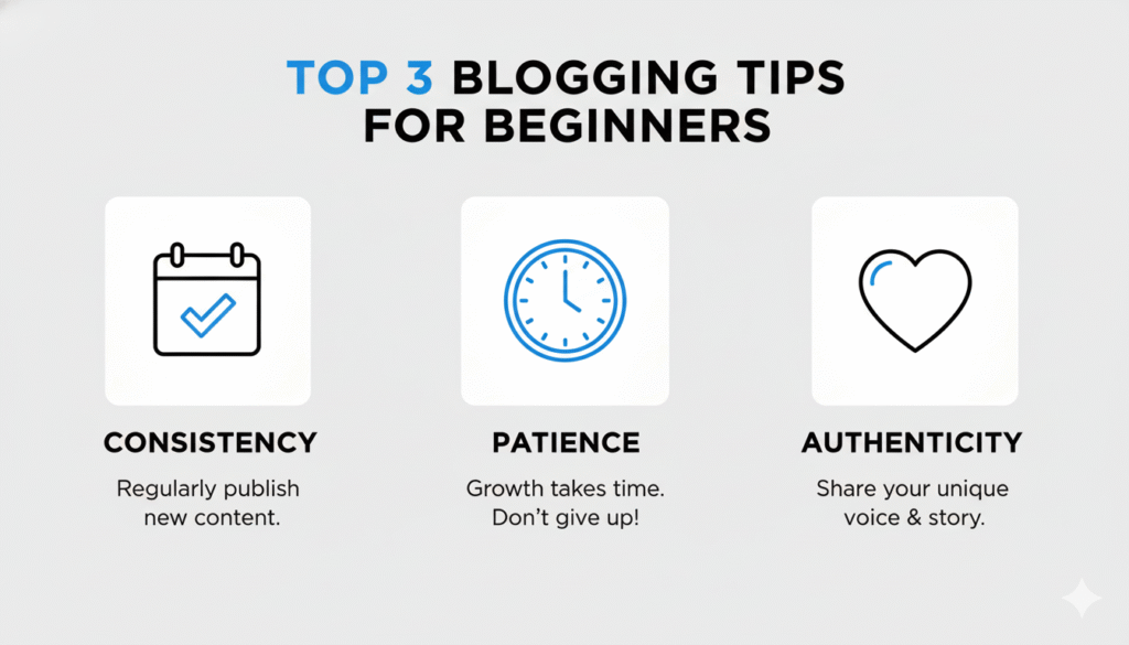 How to make money blogging for beginners infographic