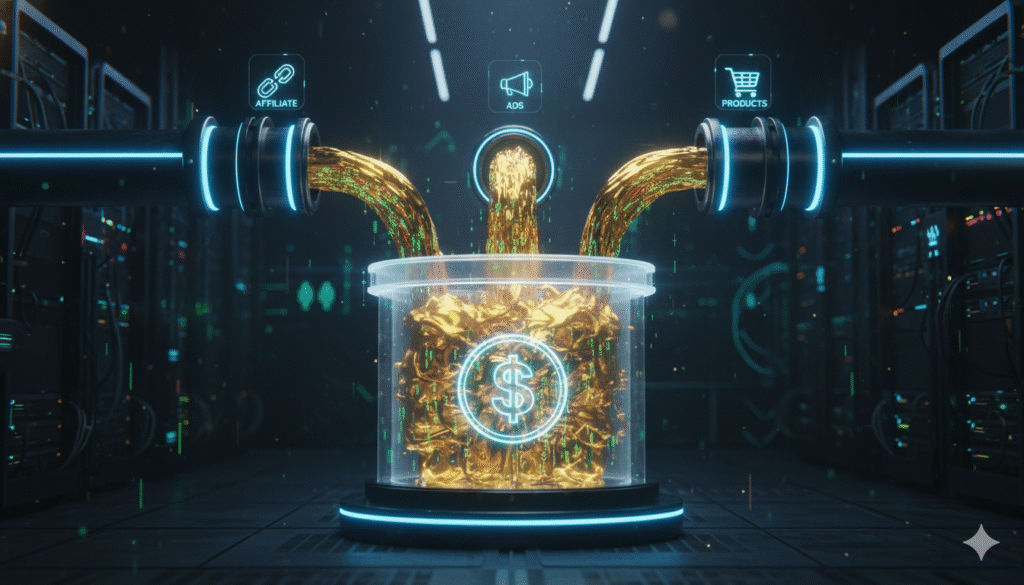 Multiple income streams flowing into the best blog ecosystem.