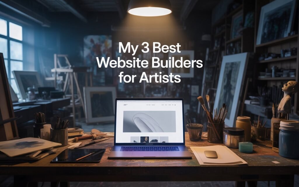 My 3 Best Website Builders for Artists ($50 Trap?) | EasyEnigma