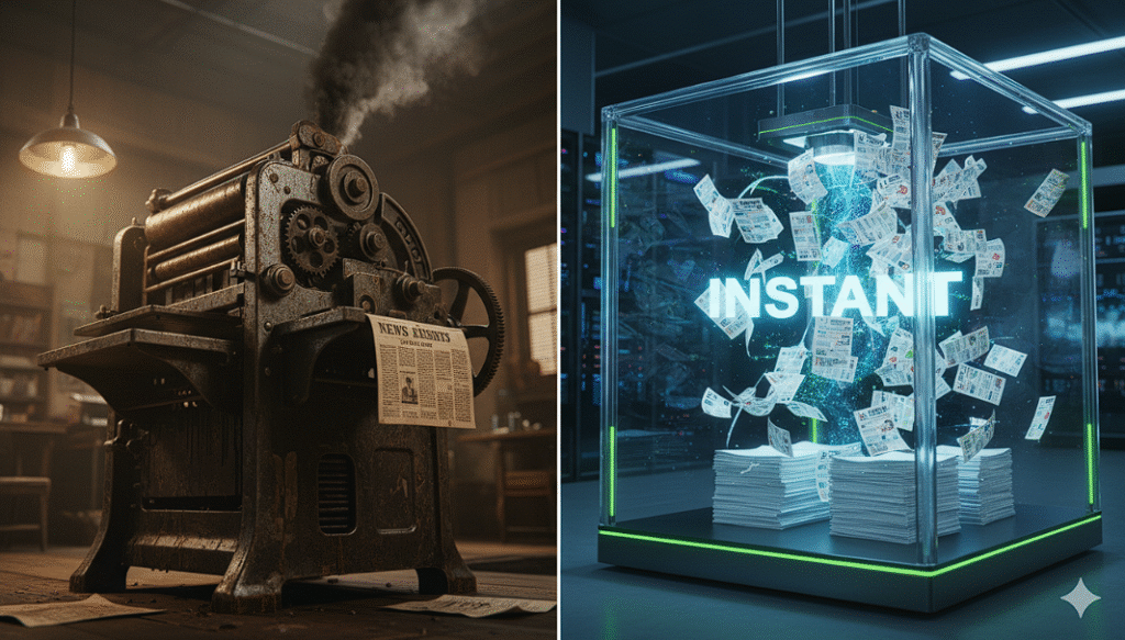 The massive speed advantage of using the best ai tools for writing news articles compared to manual writing.